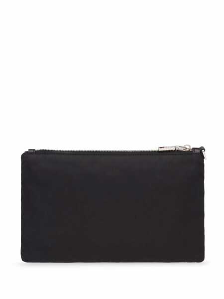 Portofele Prada Prada Re-Nylon Pouch-Bag With Logo Black Barbati (BM 12402993) 2