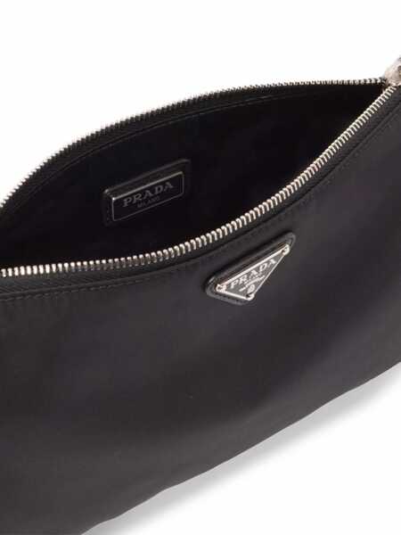 Portofele Prada Prada Re-Nylon Pouch-Bag With Logo Black Barbati (BM 12402993) 5