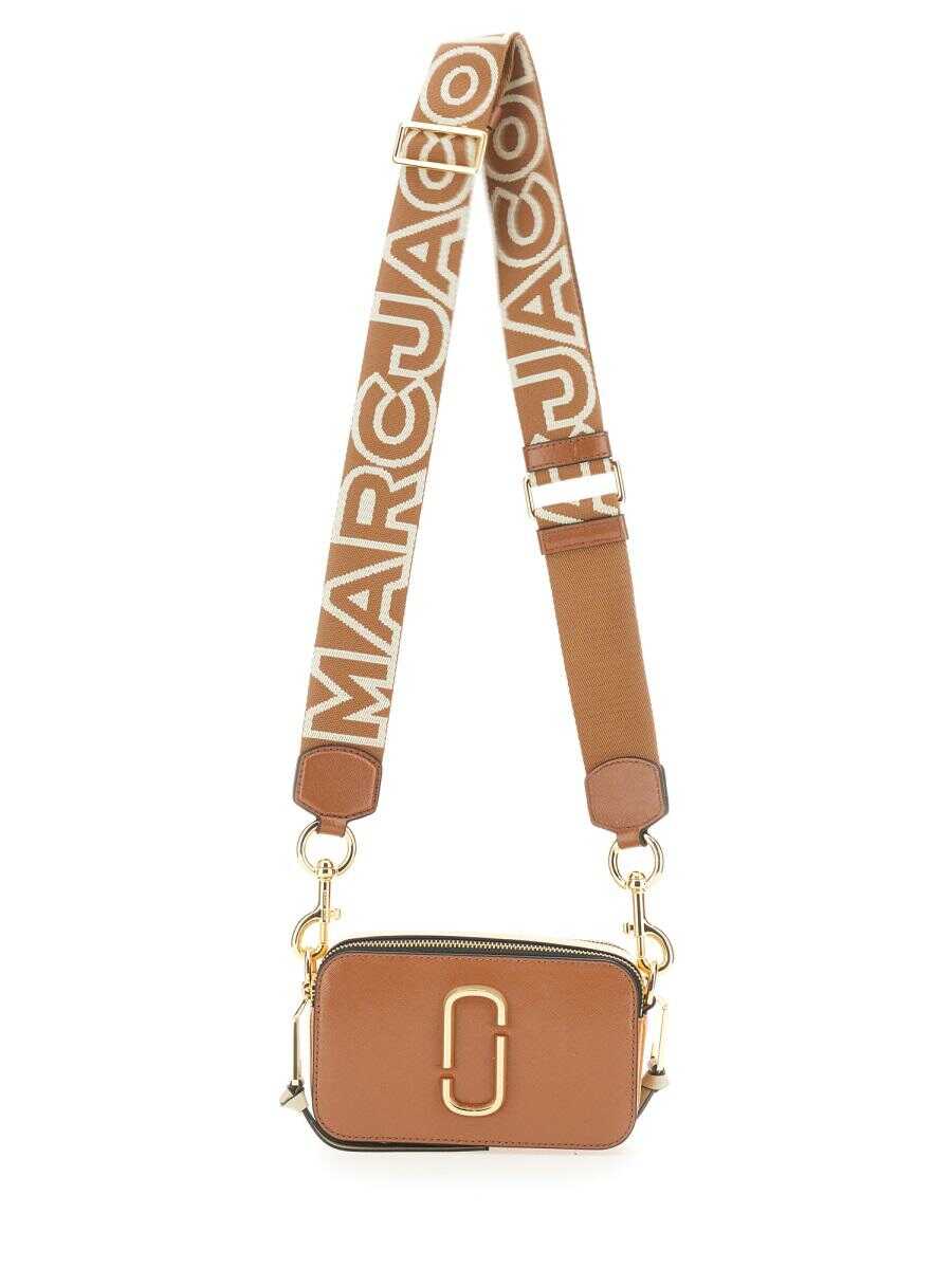 Marc Jacobs MARC JACOBS "THE SNAPSHOT" BAG BROWN