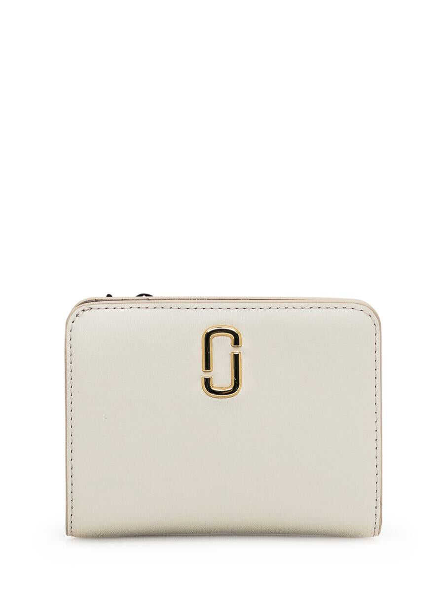 Marc Jacobs MARC JACOBS The Mini Compact Wallet WHITE