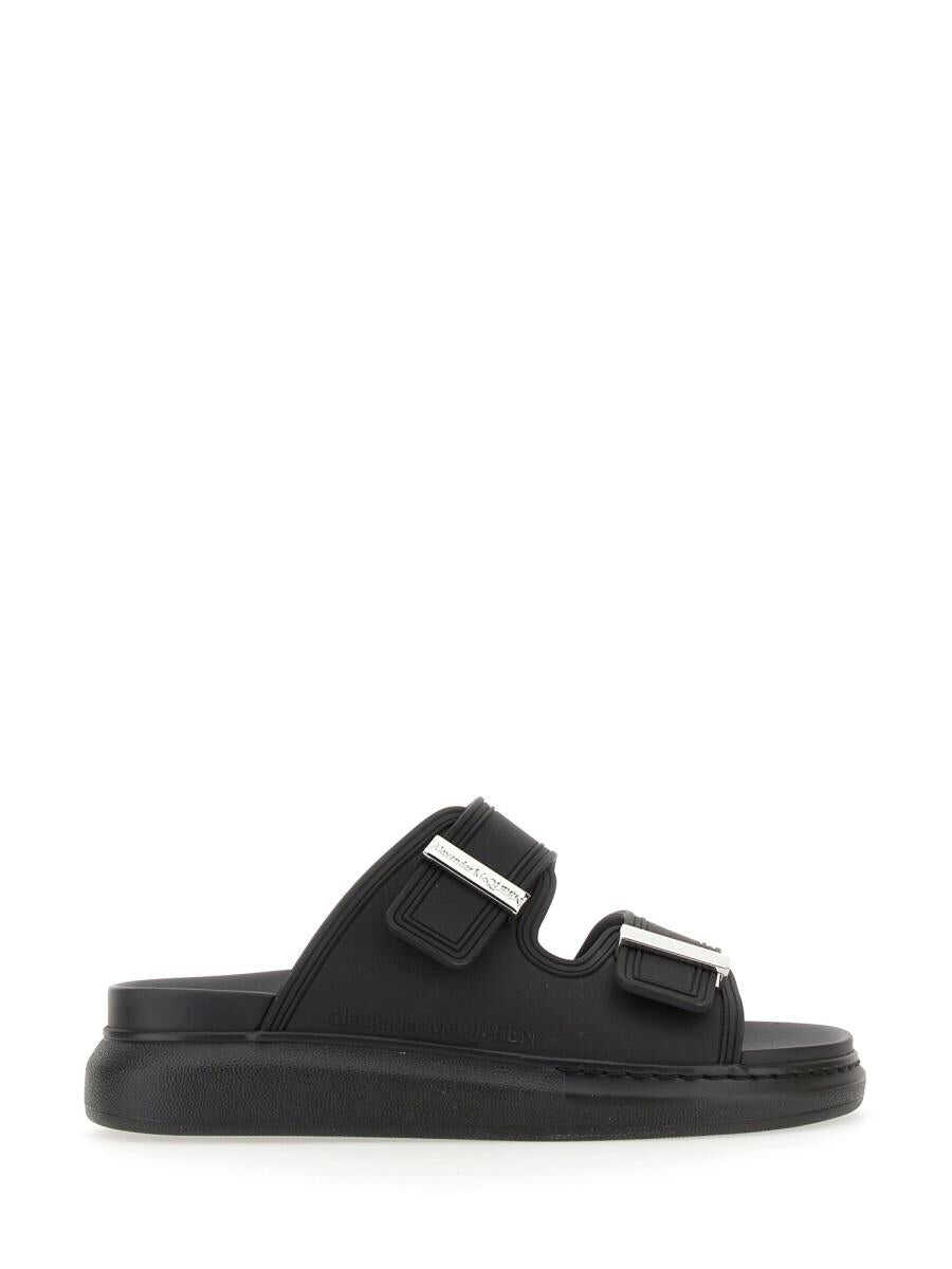 Alexander McQueen ALEXANDER MCQUEEN SANDALO HYBRID OVERSIZE BLACK