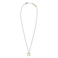 Bijuterii Gold-Colored Necklace With Gancini Charm In Brass Woman Femei