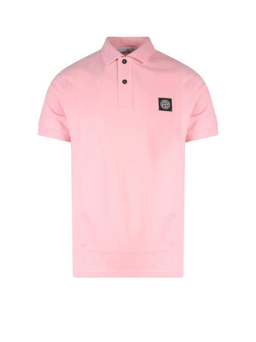 Stone Island STONE ISLAND POLO SHIRT PINK