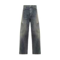 Blugi Givenchy Givenchy Givenchy 4G Denim Cargo Jeans