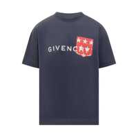 Tricouri Givenchy Givenchy Givenchy Cotton T-Shirt With Pocket