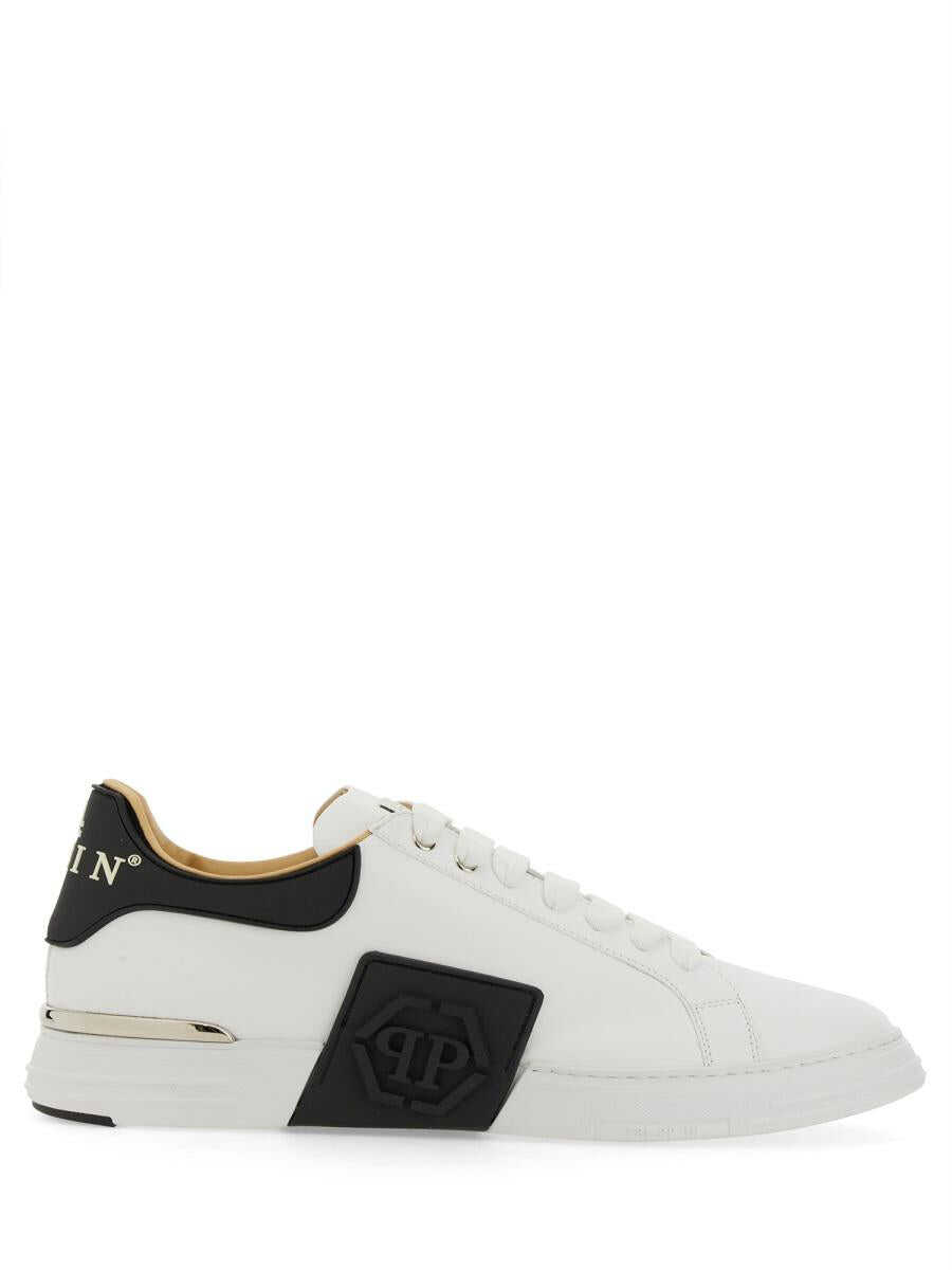 Philipp Plein PHILIPP PLEIN HEXAGON LO-TOP SNEAKER WHITE