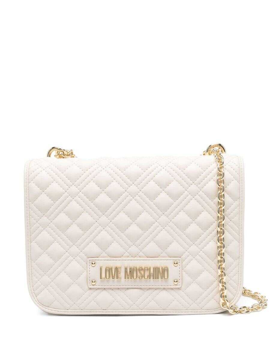 Poze LOVE Moschino LOVE MOSCHINO Quilted bag IVORY