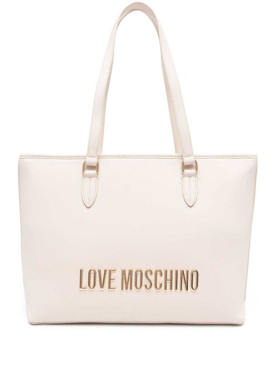LOVE Moschino LOVE MOSCHINO Bag with logo IVORY