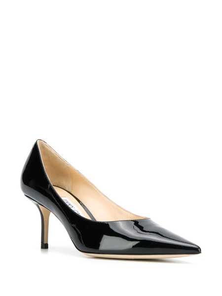 Pantofi cu toc Jimmy Choo Jimmy Choo Love 65 Patent Leather Pumps Black Femei (BM 12410043) 2