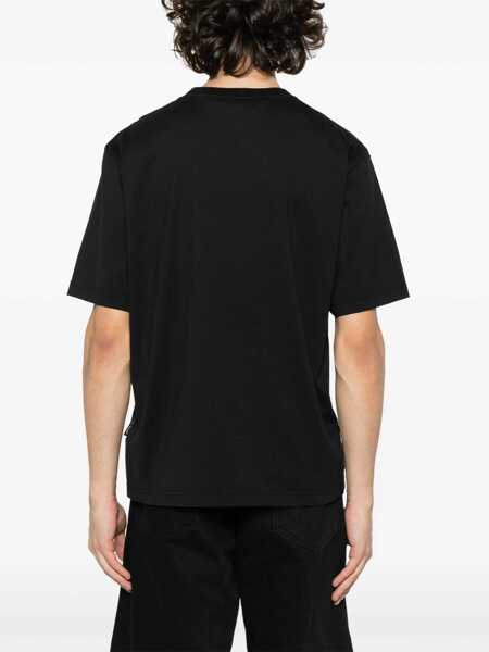 Tricouri Palm Angels Palm Angels Monogram T-Shirt Black Barbati (BM 12411180) 4