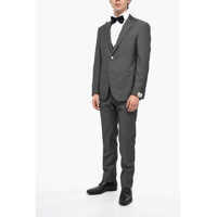 Costume 3 Piece Cerimonia Academy Virgin Wool Suit Barbati