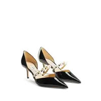 Incaltaminte Jimmy Choo Dama - Pantofi cu toc Jimmy Choo Jimmy Choo Aurelie 65 Patent Leather Pumps Black Femei (BM 12420489) - B-mall.ro