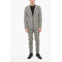 Costume Cc Collection 2 Button District Checkered Suit Barbati