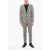 CORNELIANI Cc Collection 2 Button District Checkered Suit Beige