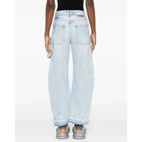 Blugi Stella McCartney Dama - Blugi evazati Stella McCartney Banana Leg Utility Jeans LIGHT BLUE Femei (BM 12426972) - B-mall.ro
