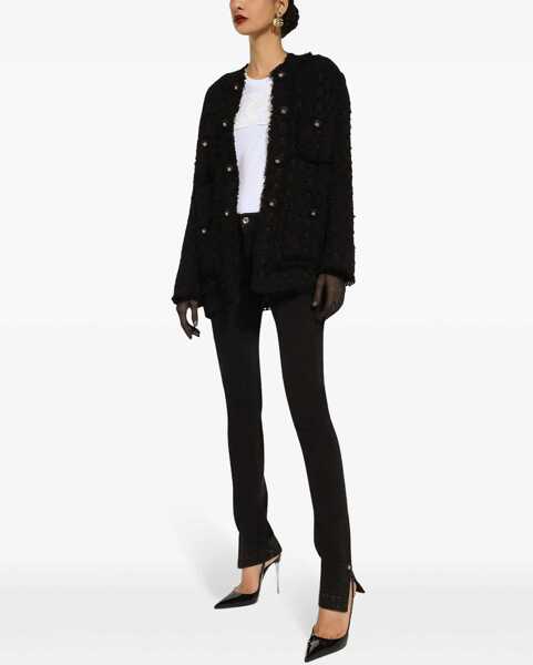 Tricouri Dolce & Gabbana T-Shirt With Dg Logo WHITE Femei (BM 12427188) 2