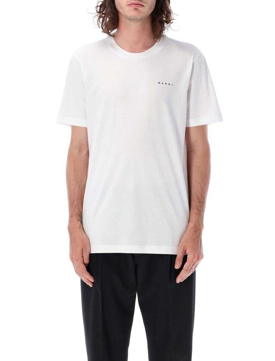 Marni MARNI Mini Logo t-shirt LILY WHITE