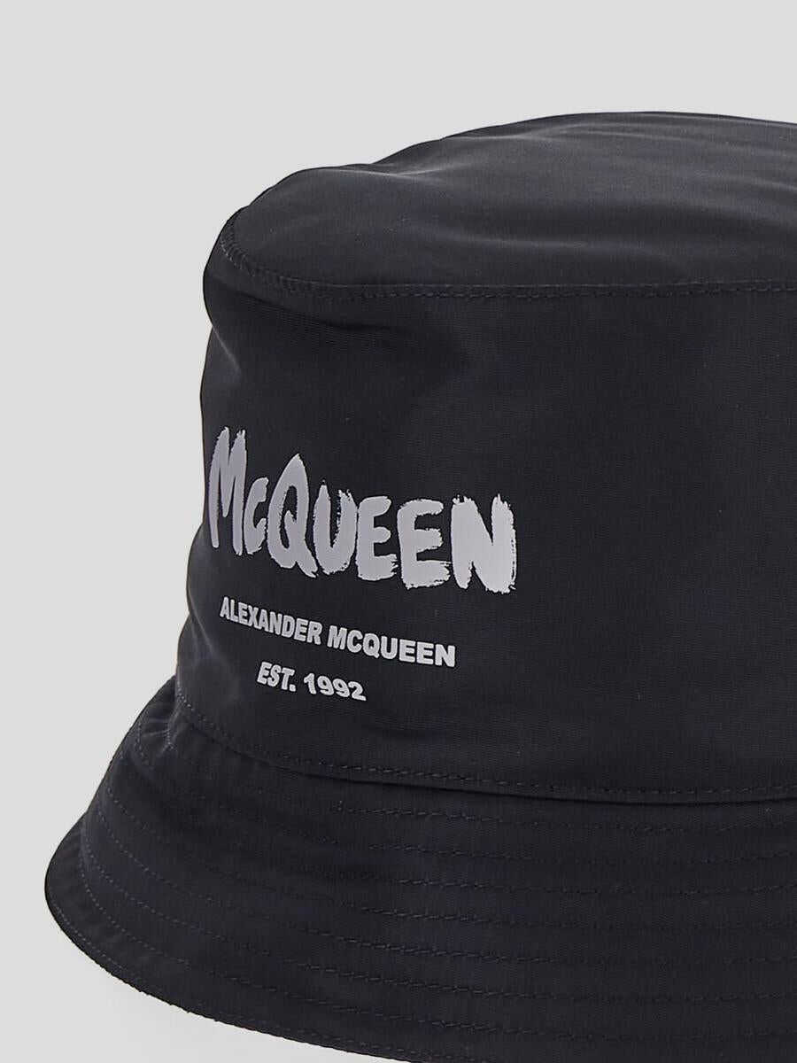 Alexander McQueen Alexander McQueen Hats BLACK/IVORY