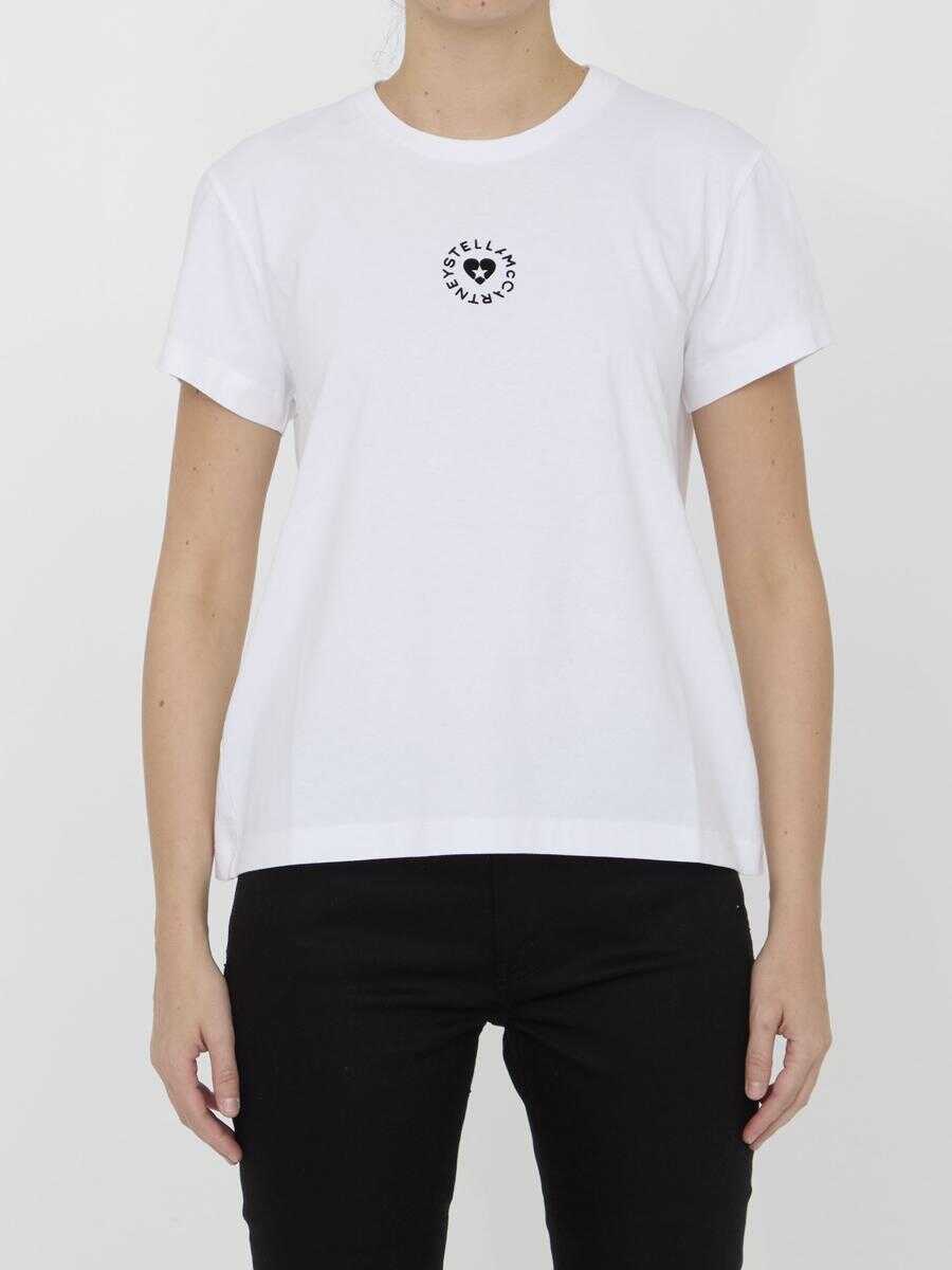 Stella McCartney Lovestruck Logo t-shirt WHITE