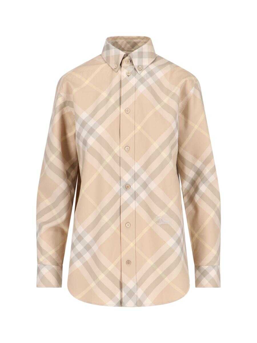 Burberry Burberry Shirts BEIGE