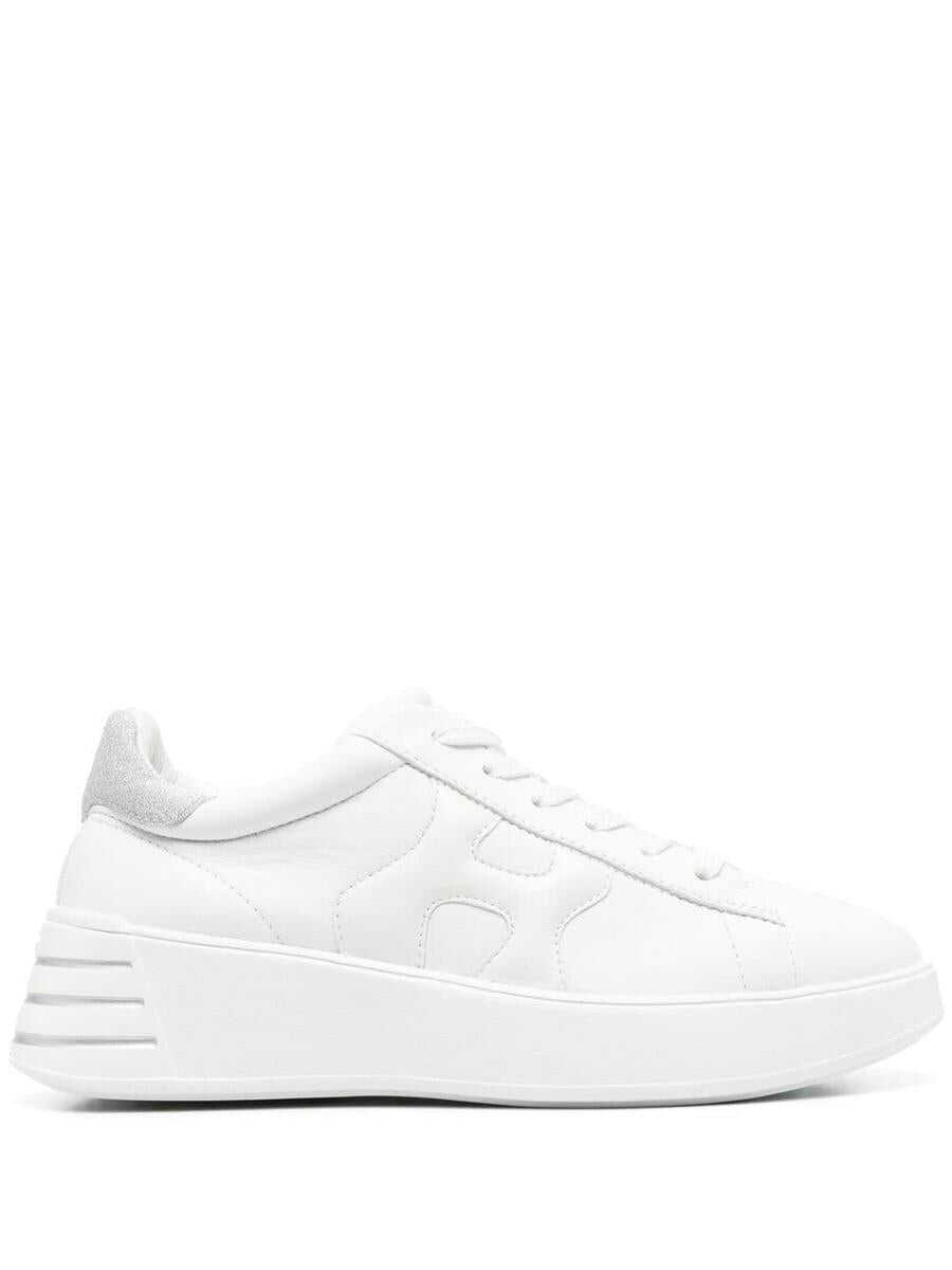 Hogan HOGAN Rebel leather sneakers WHITE