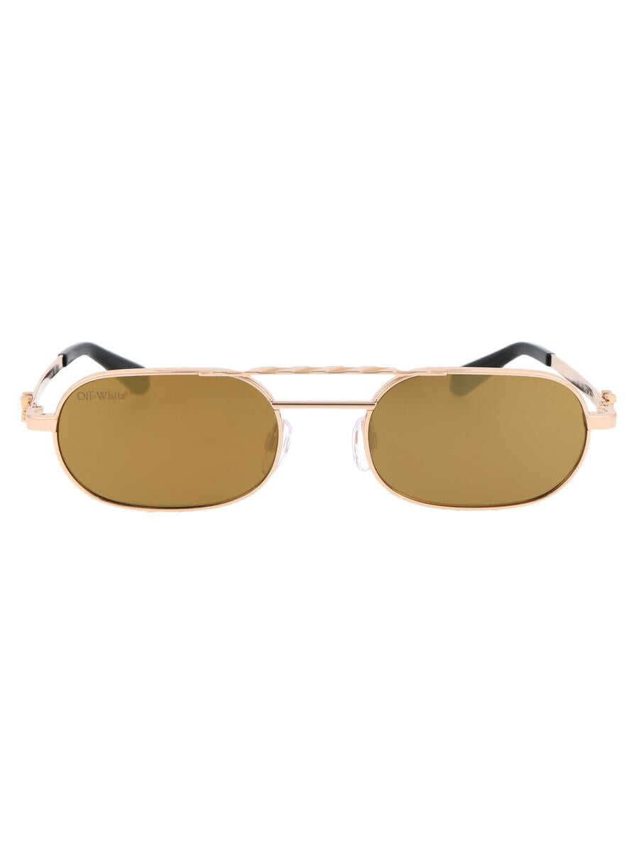 Off-White Off-White SUNGLASSES 7676 GOLD MIRROR GOLD