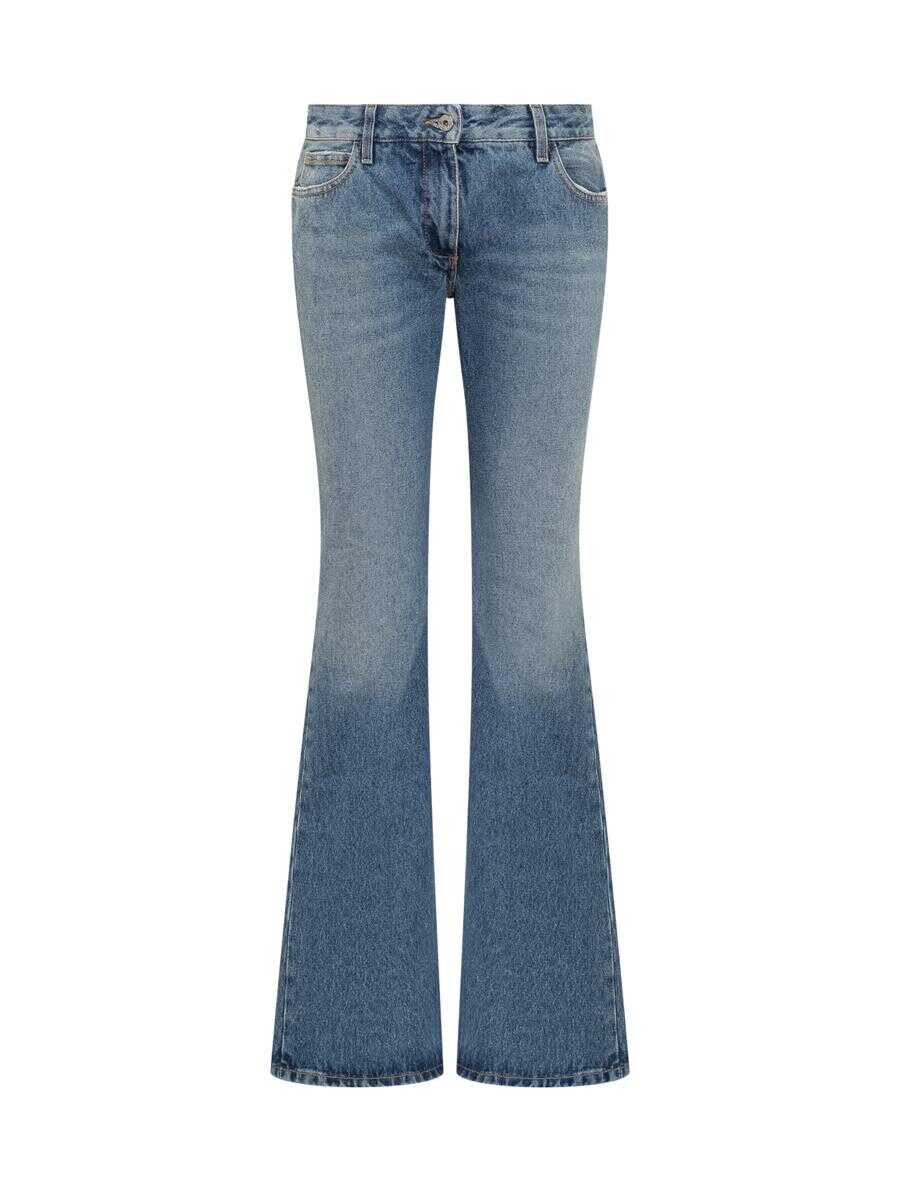 Off-White OFF-WHITE Flared Arrow Jeans BLUE