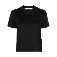 Tricouri Palm Angels Logo Cotton T-Shirt Femei
