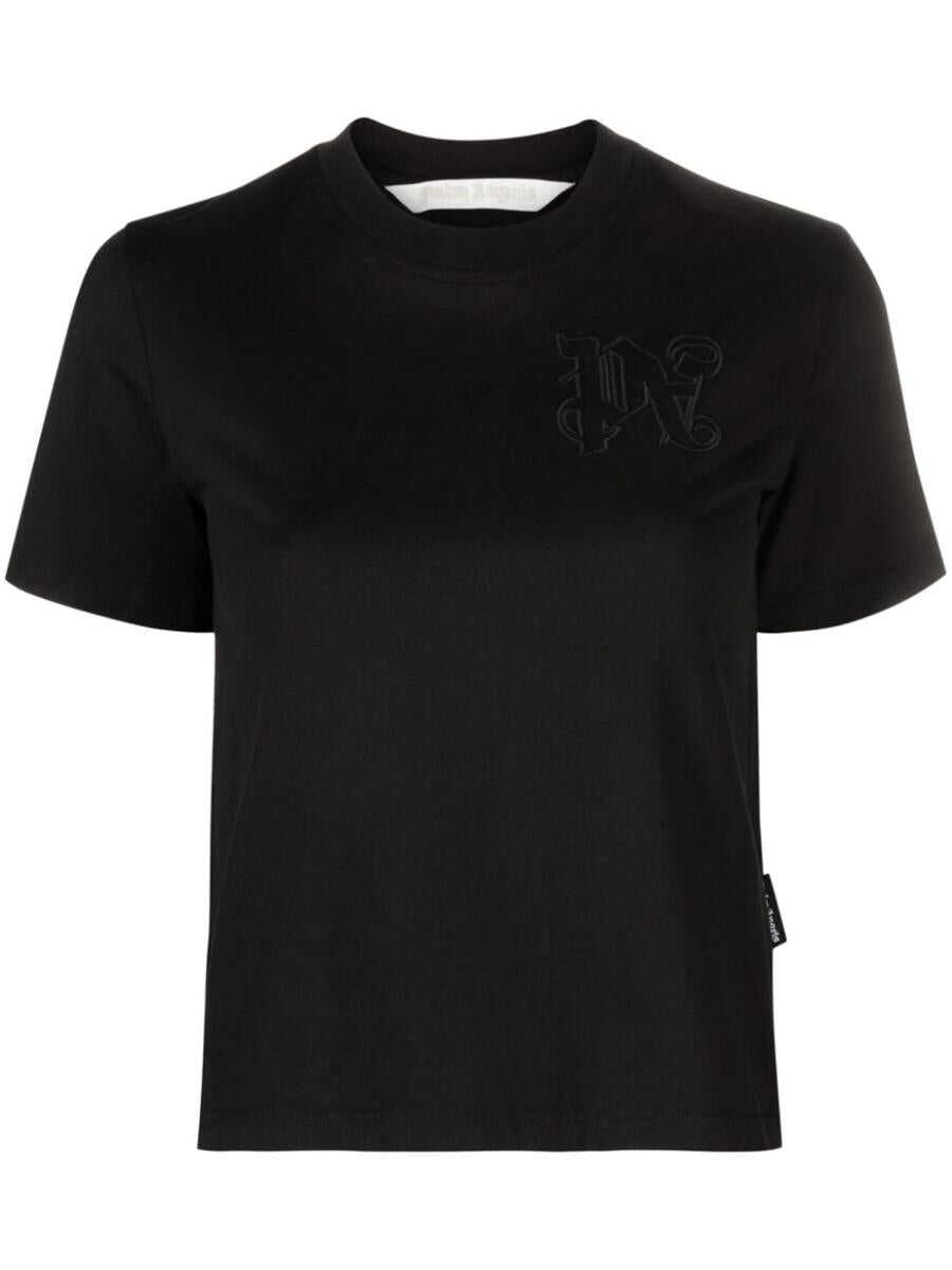 Palm Angels PALM ANGELS Logo cotton t-shirt BLACK