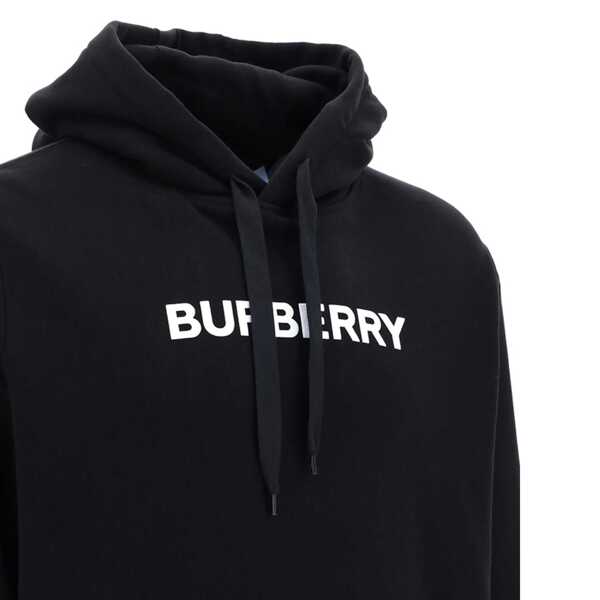 Bluze de trening Burberry Burberry Ansdell Hooded Logo Sweatshirt Black Barbati (BM 12442092) 3