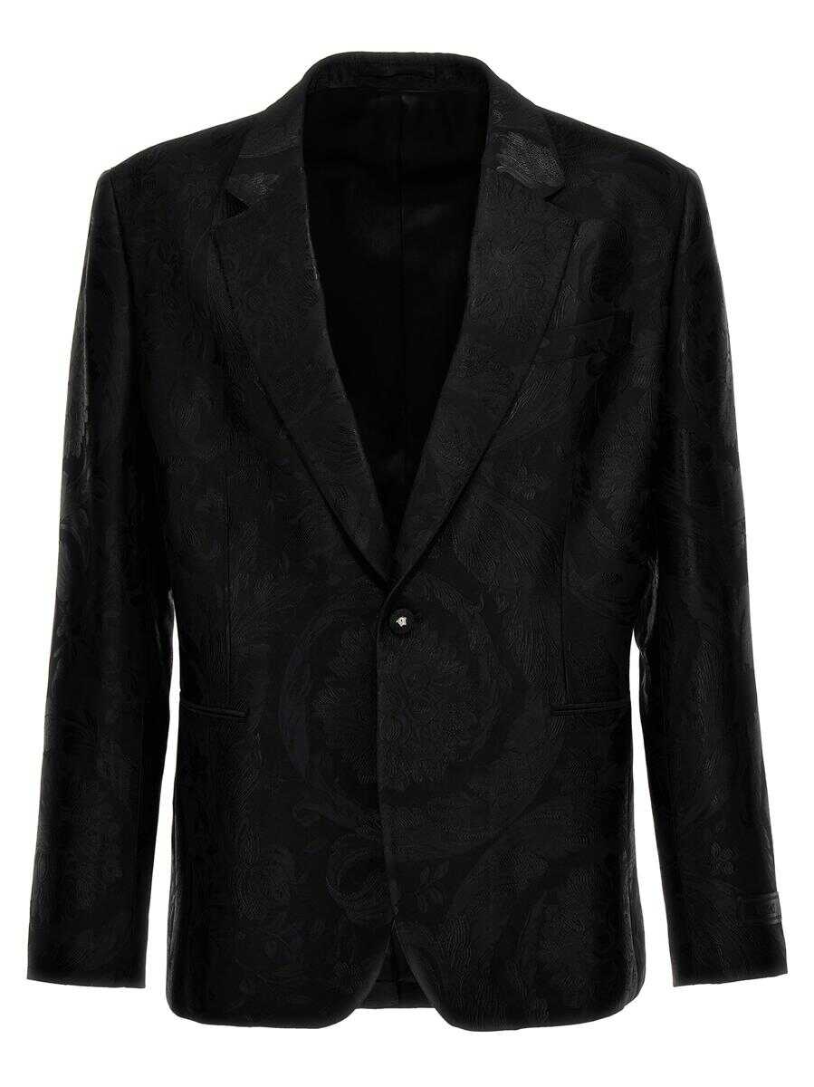 Versace VERSACE ‘Barocco jaquard’ blazer BLACK 'Barocco