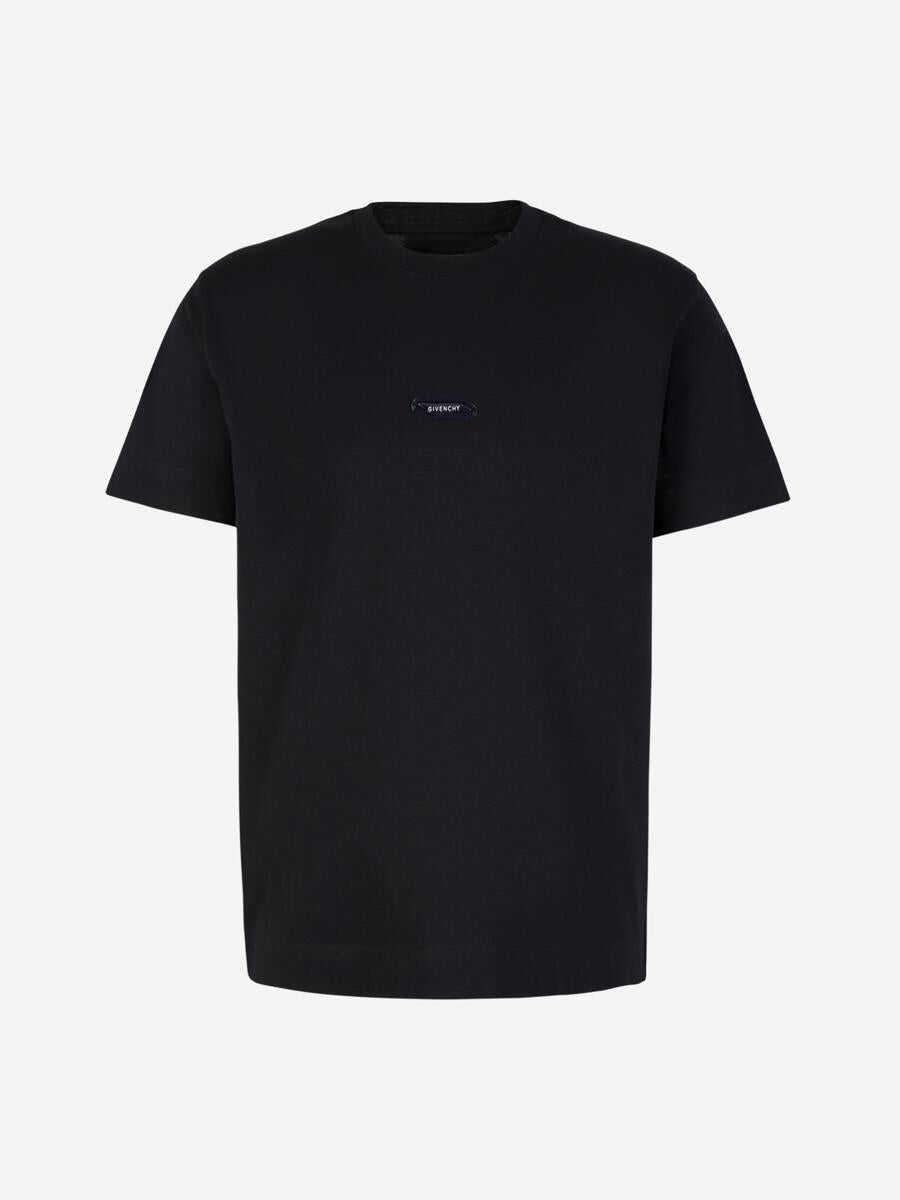 Givenchy GIVENCHY TK-MX T-SHIRT LOGO PROTECTED WITH TRANSPARENT PLATE