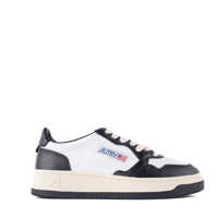 Sneakers Autry Black And White Leather Sneakers Femei