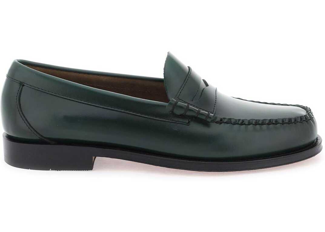 G.H. BASS Weejuns Larson Penny Loafers GREEN