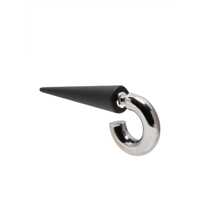 Bijuterii Innerraum Ea0 Mono Spike Earring Black Matte Accessories Femei