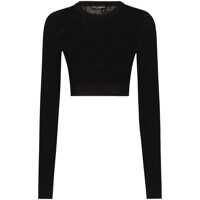 Pulovere Dolce & Gabbana Long Sleeve Crew-Neck Sweater Femei