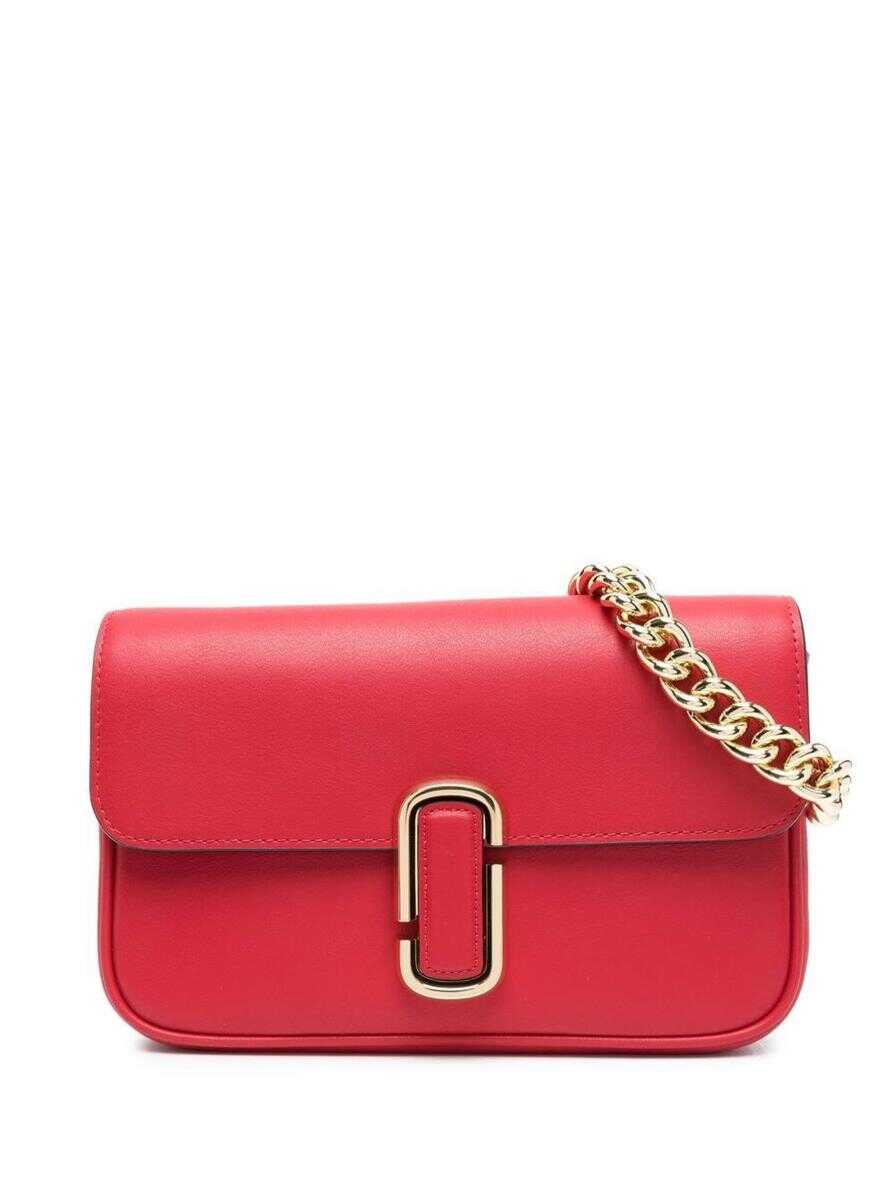 MARC JACOBS The J Red Leather Crossbody Bag Marc Jacobs Woman RED