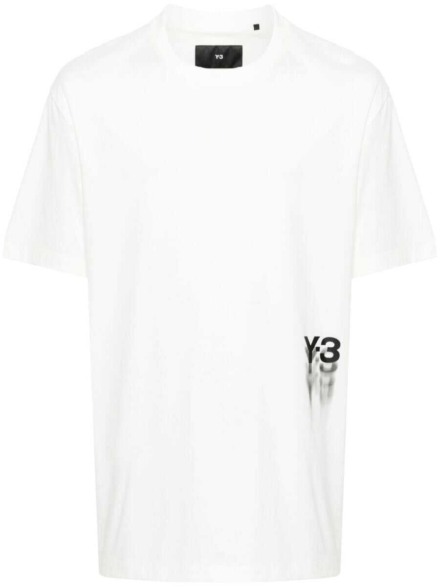 Y-3 Y-3 GRAPHIC LOGO SHORT SLEEVE TEE IVORY