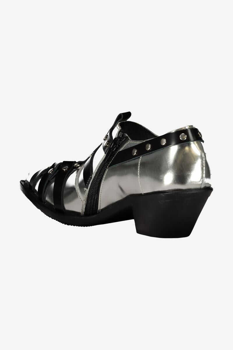 Bocanci JUNYA WATANABE Junya Watanabe Ankle Boots With Stud Shoes GREY Femei (BM 12456225) 3