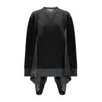 Pulovere Junya Watanabe Velvet Crewneck Sweatshirt Clothing Femei