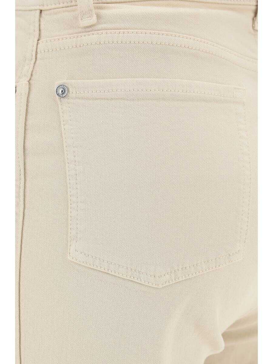 7 FOR ALL MANKIND 7 FOR ALL MANKIND PANTS WHITE