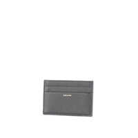 Portofele Paul Smith Black Leather Card Holder Femei