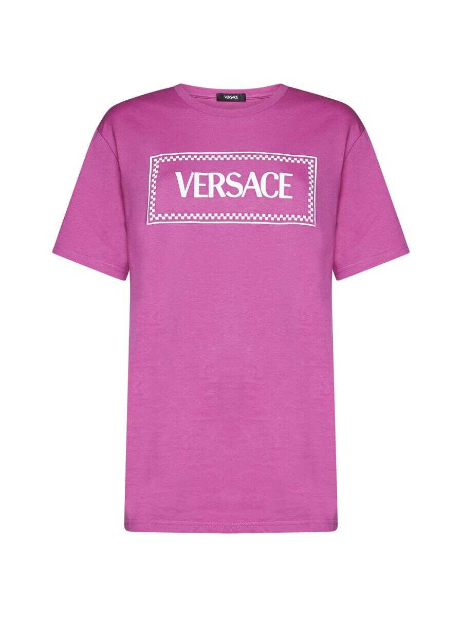 Versace Versace T-shirts and Polos WATERLILY+WHITHE