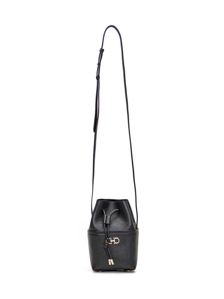 Ferragamo FERRAGAMO Gancino Mini Bag BLACK