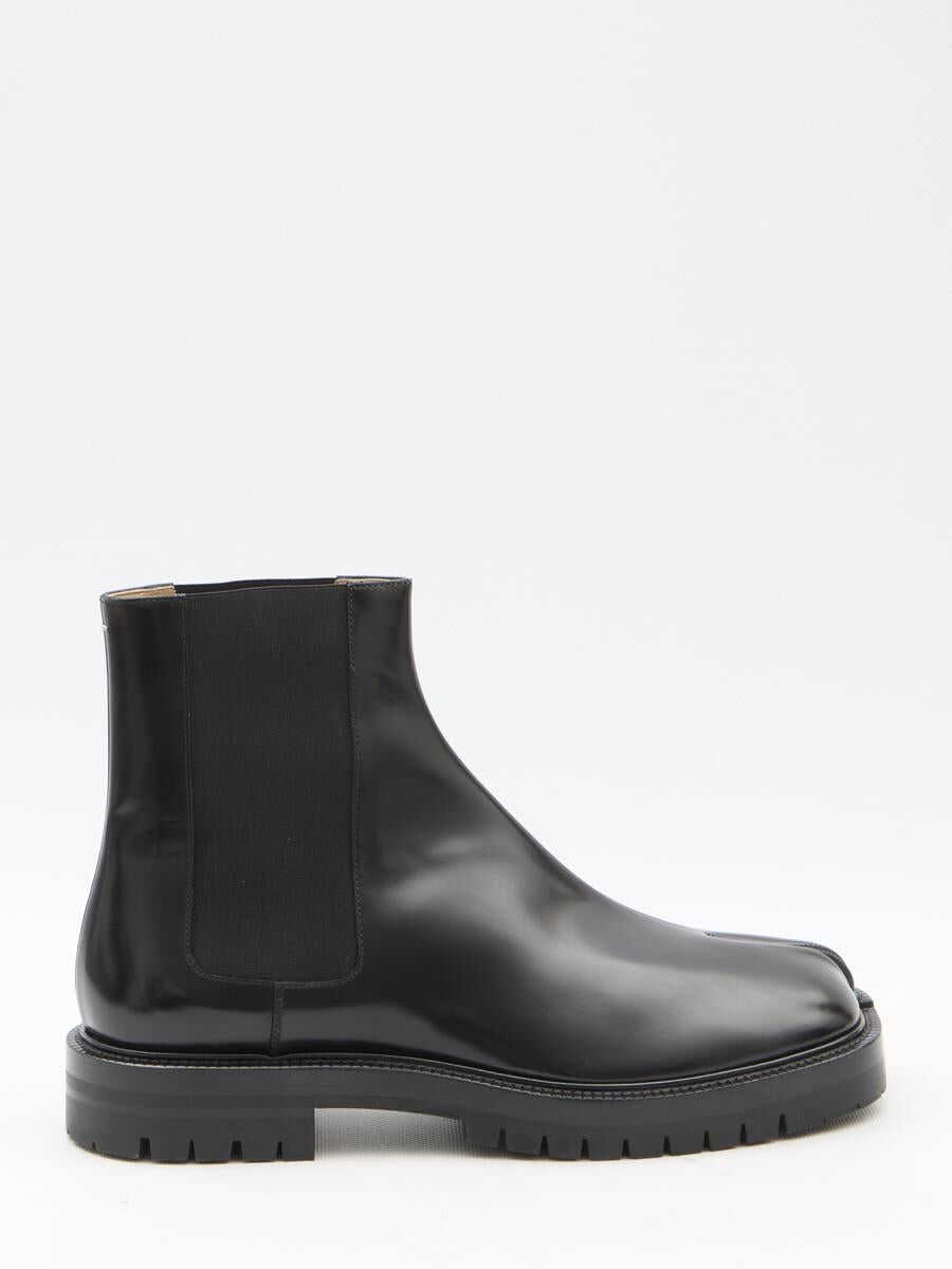 Maison Margiela Tabi Chelsea boots BLACK