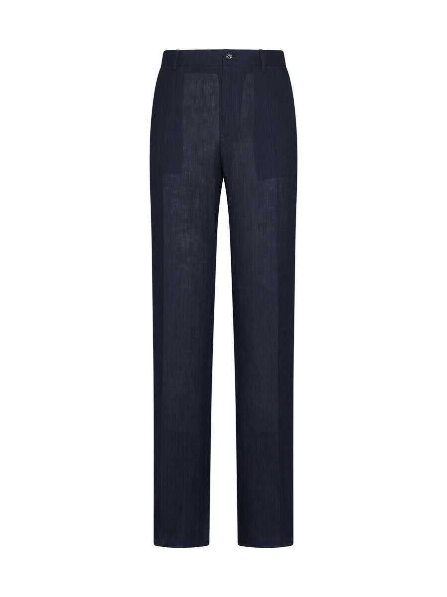 Dolce & Gabbana Dolce & Gabbana Trousers MELANGE AZZURRO BLU