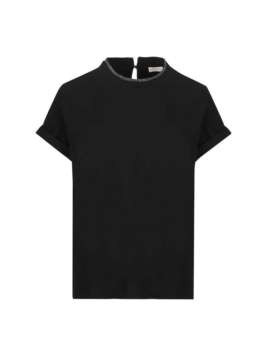 Brunello Cucinelli Brunello Cucinelli T-shirt and Polo BLACK