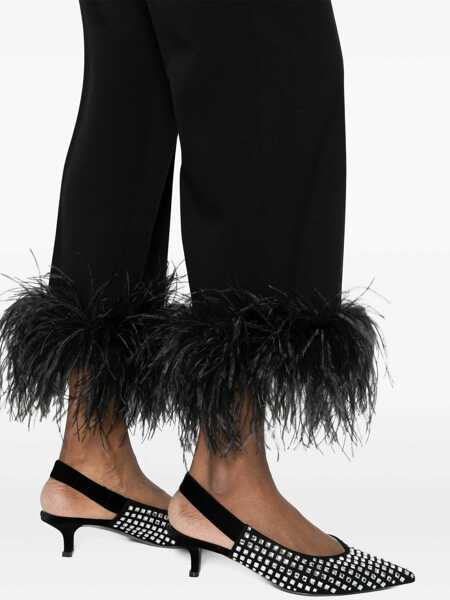 Pantaloni casual Miu Miu Miu Miu Pants Black Femei (BM 12463965) 5