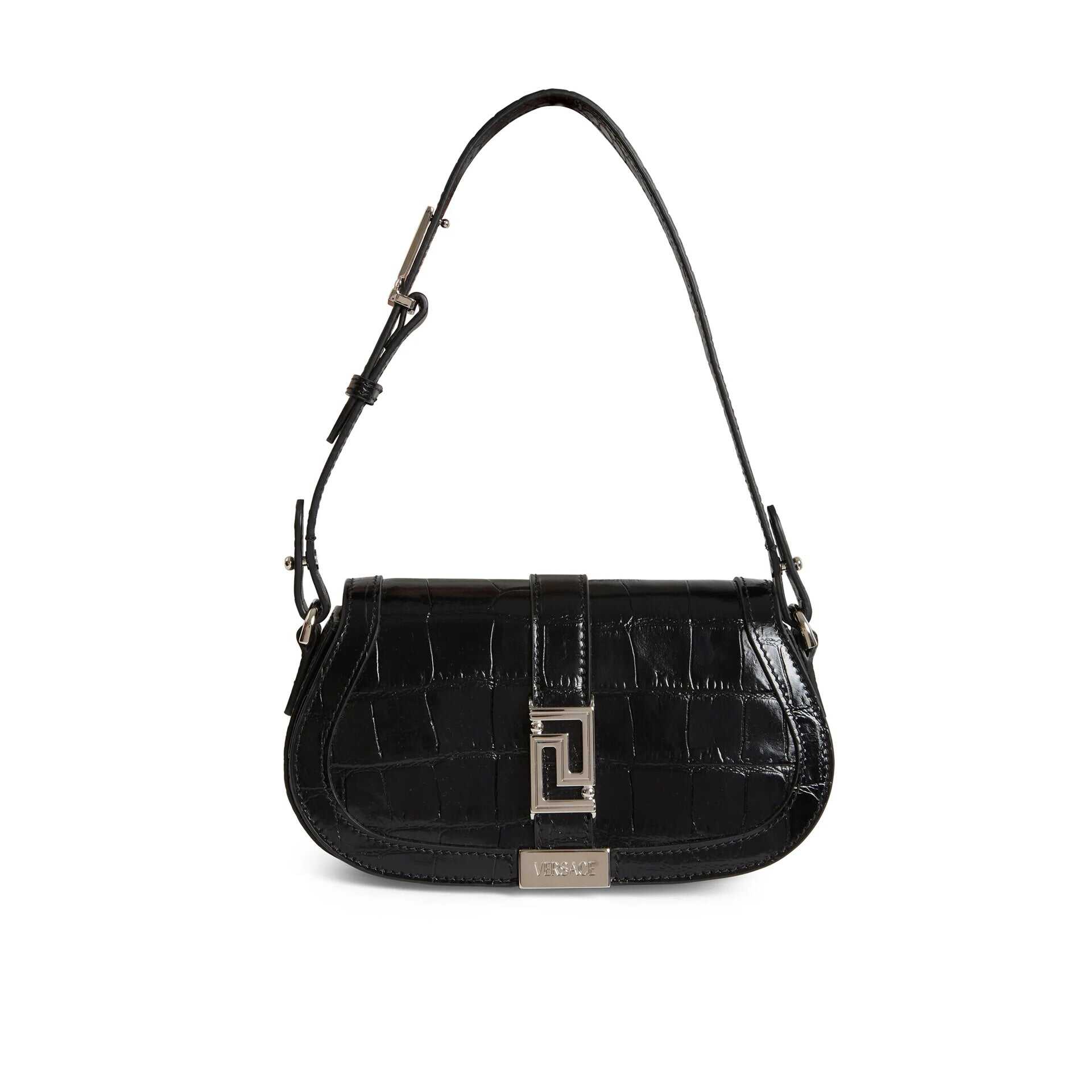 Versace Versace Greca Goddess Bag Black