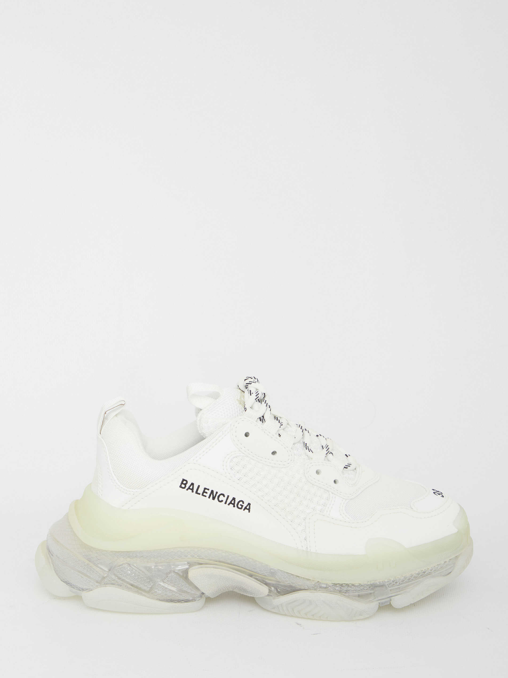 Balenciaga Triple S Sneaker Clear Sole WHITE